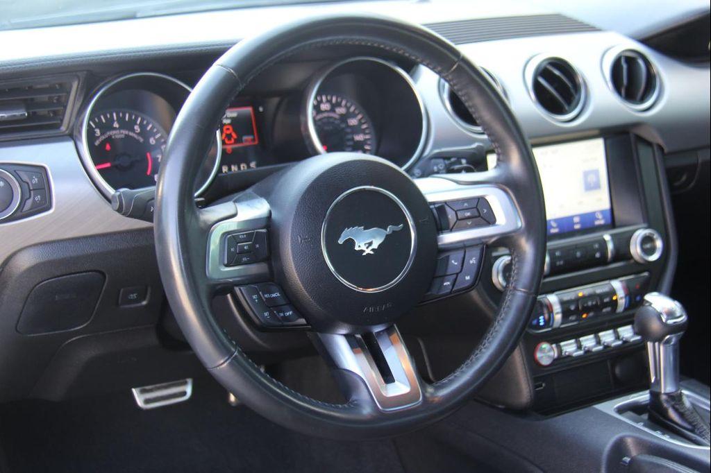 used 2021 Ford Mustang car, priced at $15,500