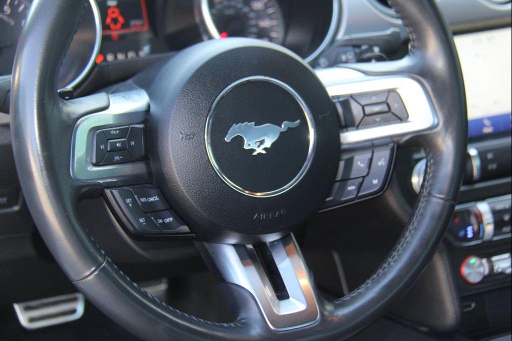 used 2021 Ford Mustang car, priced at $15,500