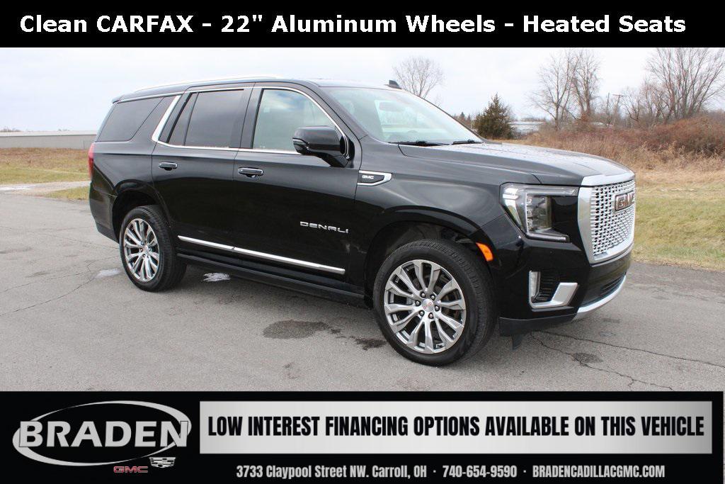 used 2021 GMC Yukon car, priced at $45,399