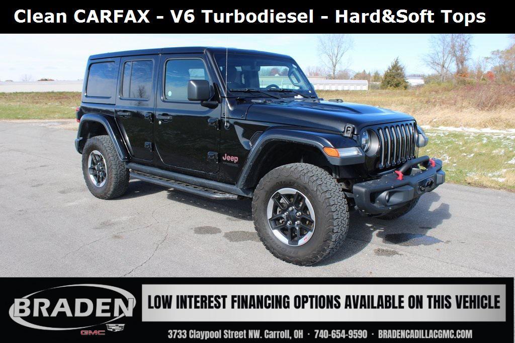 used 2020 Jeep Wrangler Unlimited car, priced at $37,879
