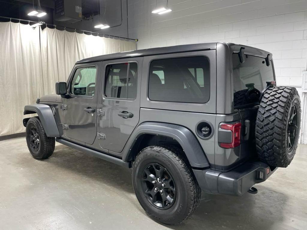 used 2022 Jeep Wrangler Unlimited car, priced at $28,985