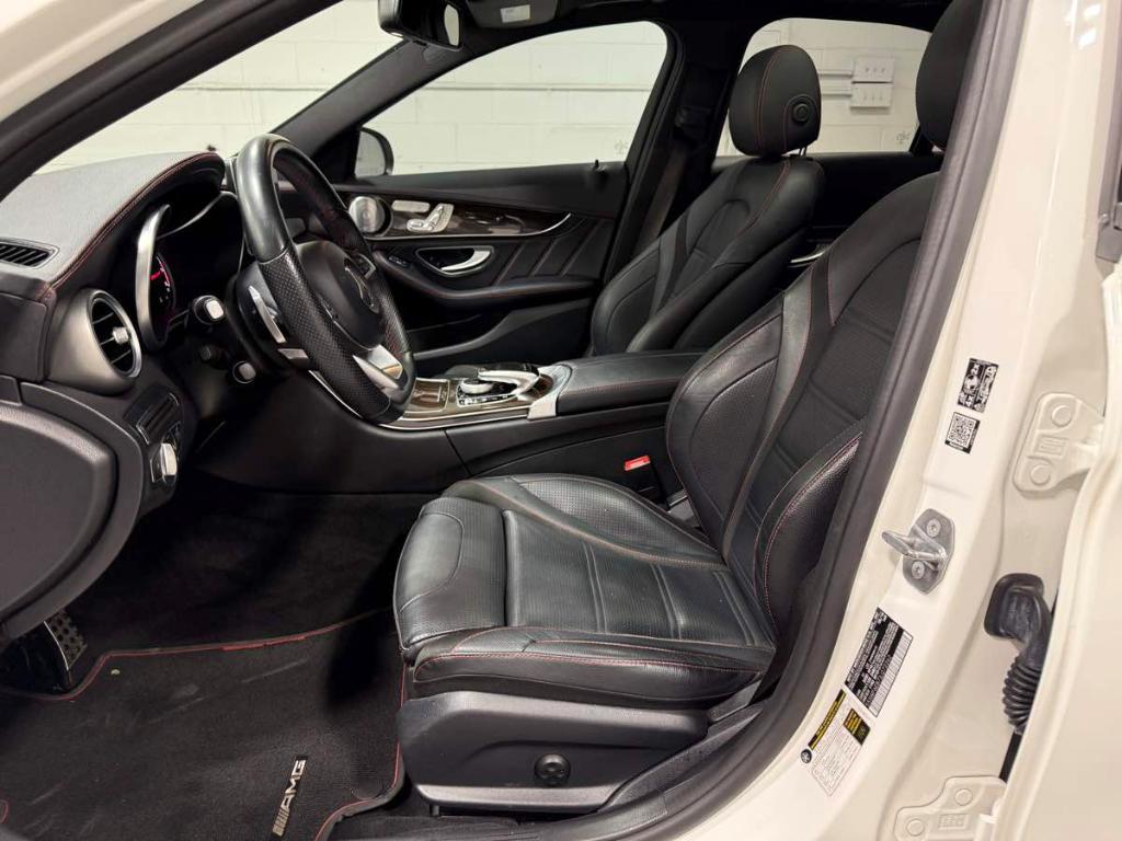 used 2018 Mercedes-Benz AMG C 43 car, priced at $29,985