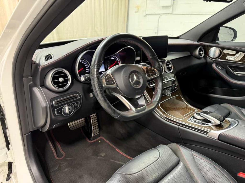 used 2018 Mercedes-Benz AMG C 43 car, priced at $29,985