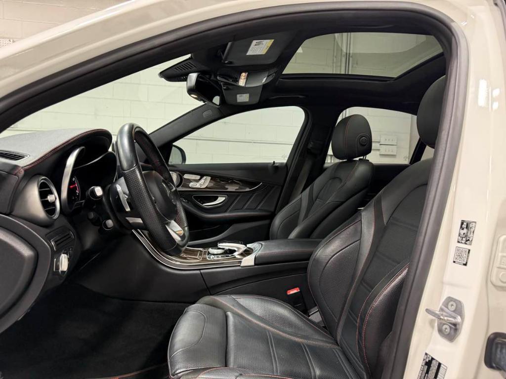 used 2018 Mercedes-Benz AMG C 43 car, priced at $29,985