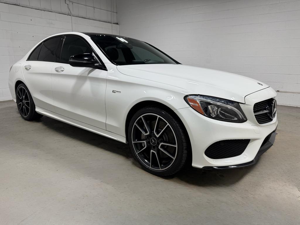 used 2018 Mercedes-Benz AMG C 43 car, priced at $29,985