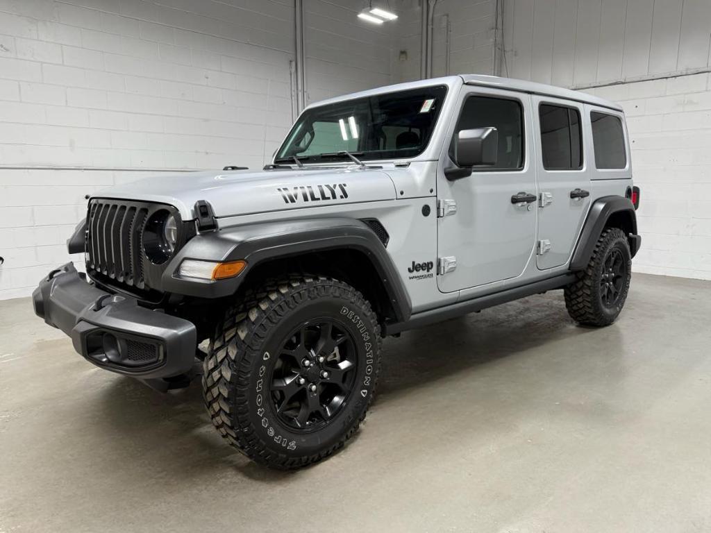 used 2022 Jeep Wrangler Unlimited car, priced at $31,985