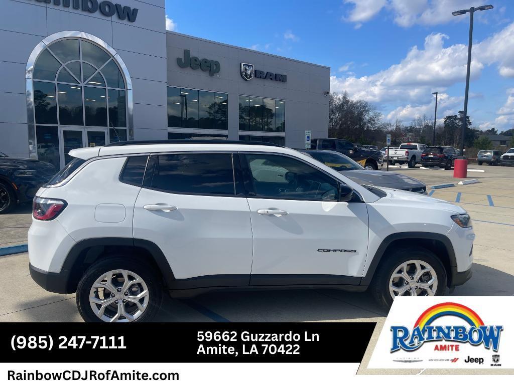used 2024 Jeep Compass car, priced at $22,897