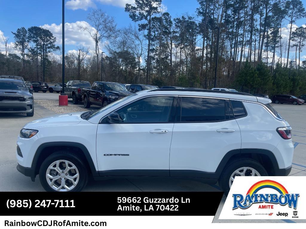 used 2024 Jeep Compass car, priced at $22,897