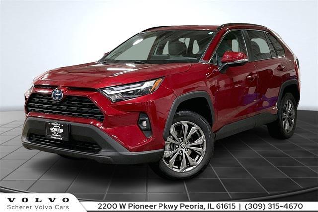 used 2022 Toyota RAV4 Hybrid car, priced at $30,400