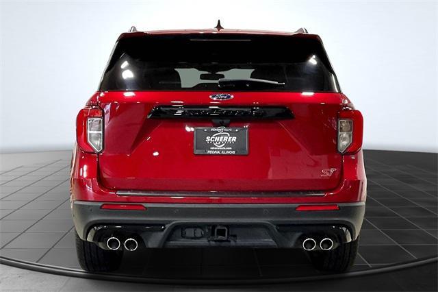 2021 Rapid Red Metallic Tinted Clearcoat Ford Explorer