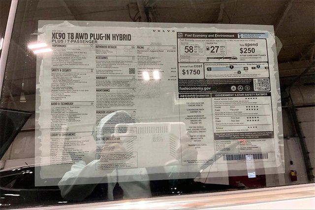 new 2026 Volvo XC90 Plug-In Hybrid car, priced at $76,875