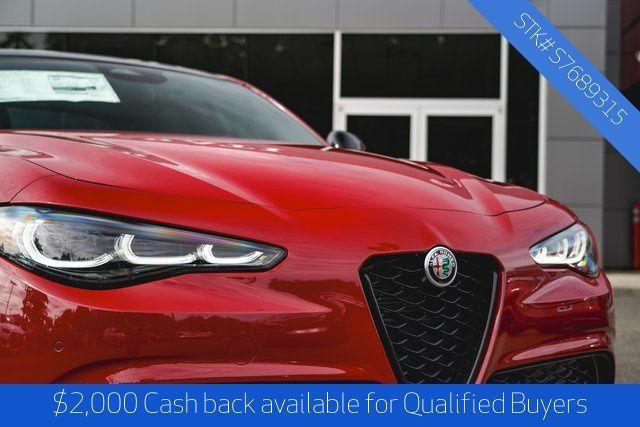 new 2025 Alfa Romeo Giulia car, priced at $48,000
