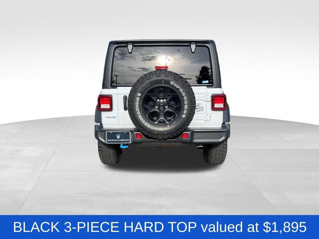 used 2023 Jeep Wrangler 4xe car, priced at $27,971