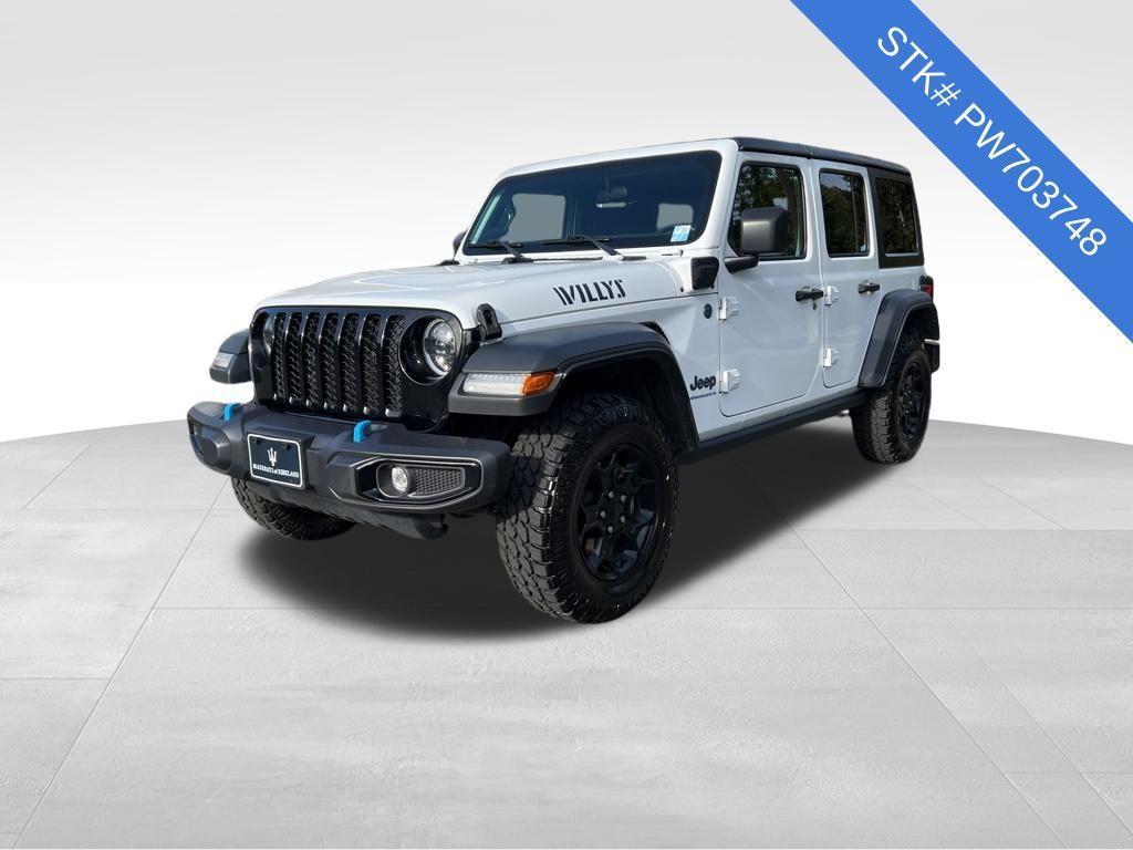 used 2023 Jeep Wrangler 4xe car, priced at $27,971