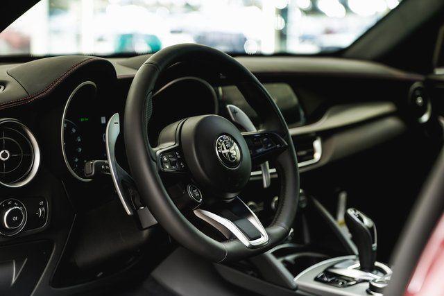 new 2025 Alfa Romeo Stelvio car, priced at $52,000