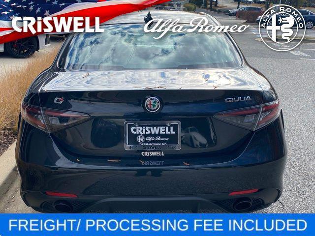 new 2025 Alfa Romeo Giulia car, priced at $54,035