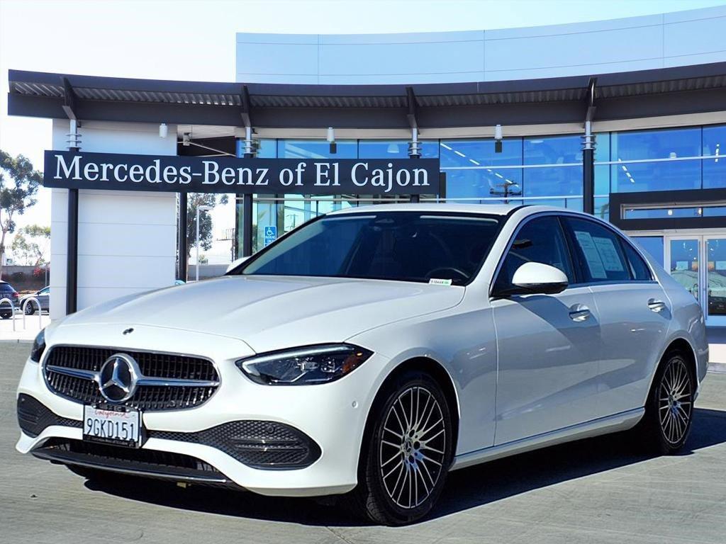 used 2023 Mercedes-Benz C-Class car, priced at $32,998