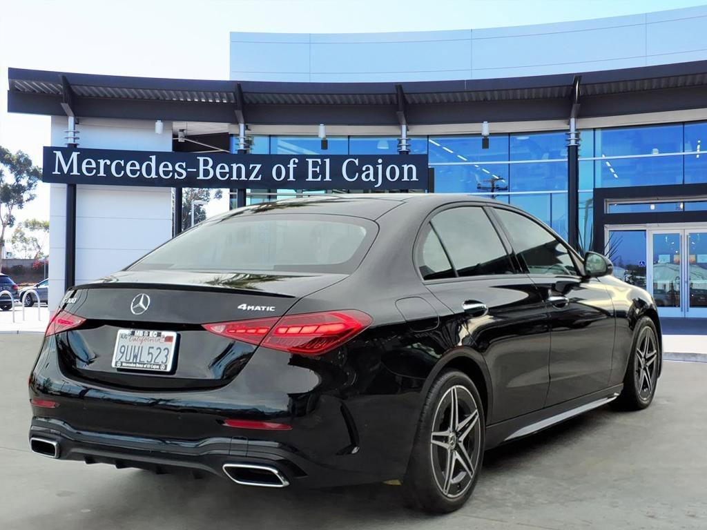 used 2025 Mercedes-Benz C-Class car, priced at $57,998