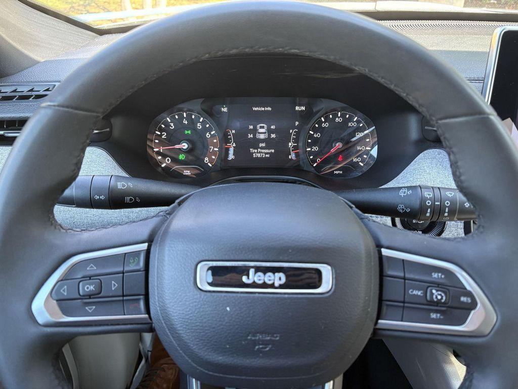 used 2024 Jeep Compass car, priced at $18,500