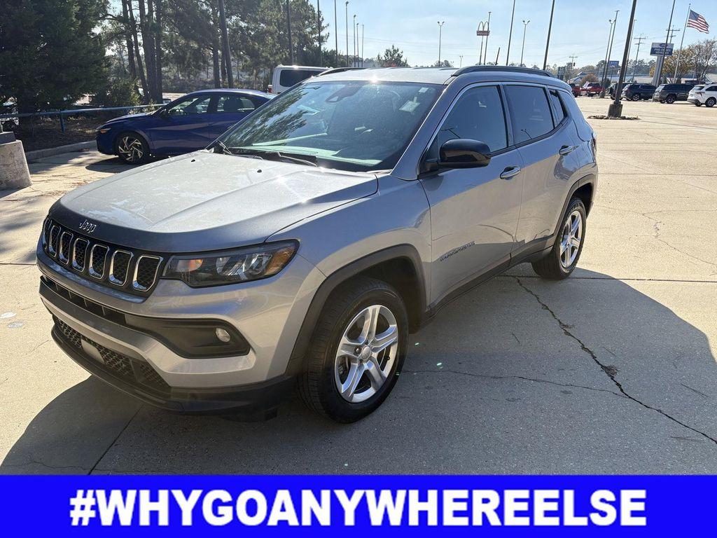 used 2024 Jeep Compass car, priced at $19,990