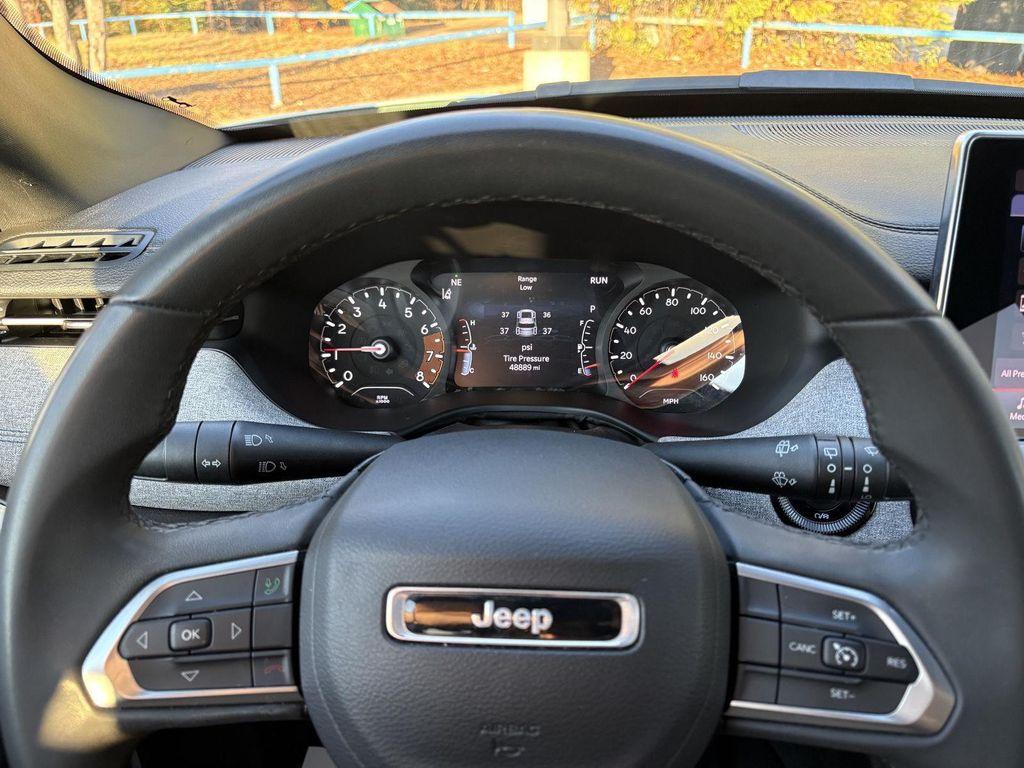 used 2024 Jeep Compass car, priced at $18,500