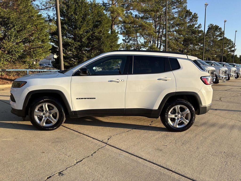 used 2024 Jeep Compass car, priced at $18,500