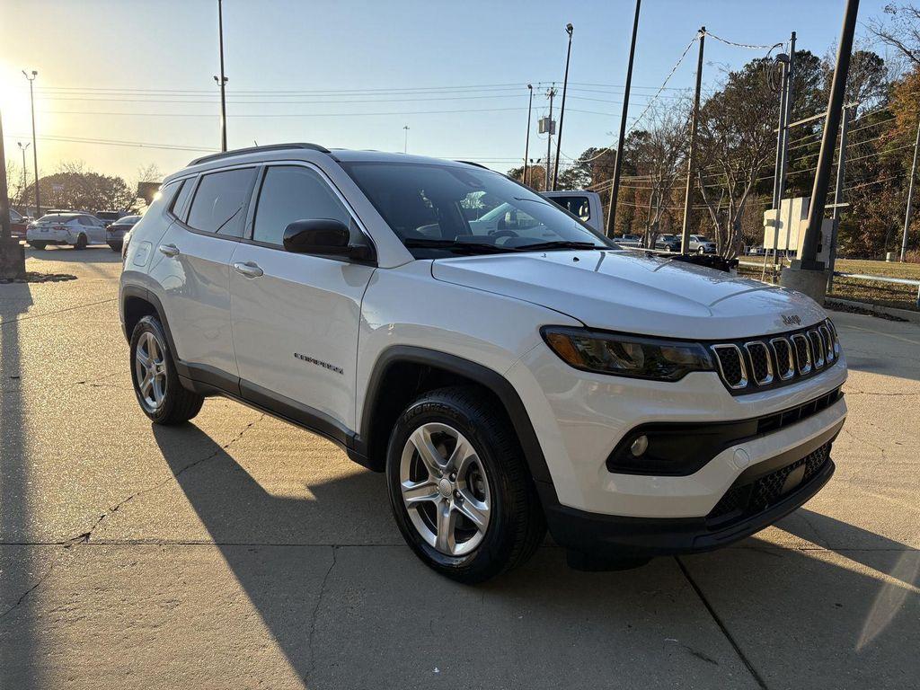 used 2024 Jeep Compass car, priced at $18,500
