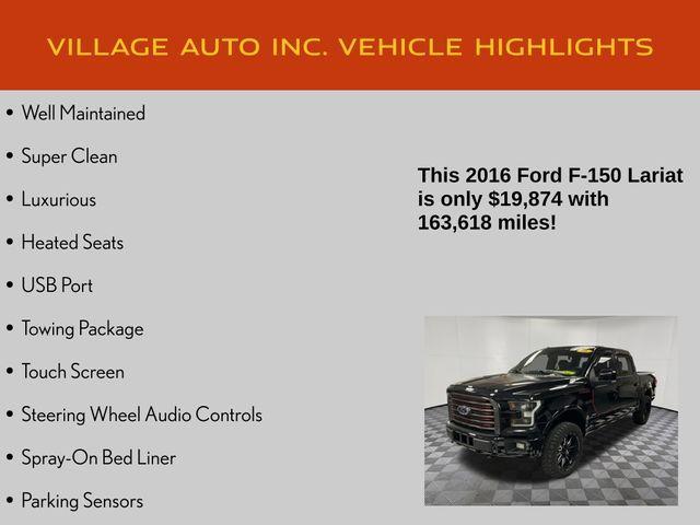 used 2016 Ford F-150 car, priced at $19,874