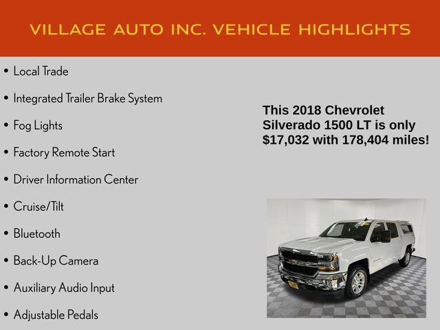 used 2018 Chevrolet Silverado 1500 car, priced at $17,431