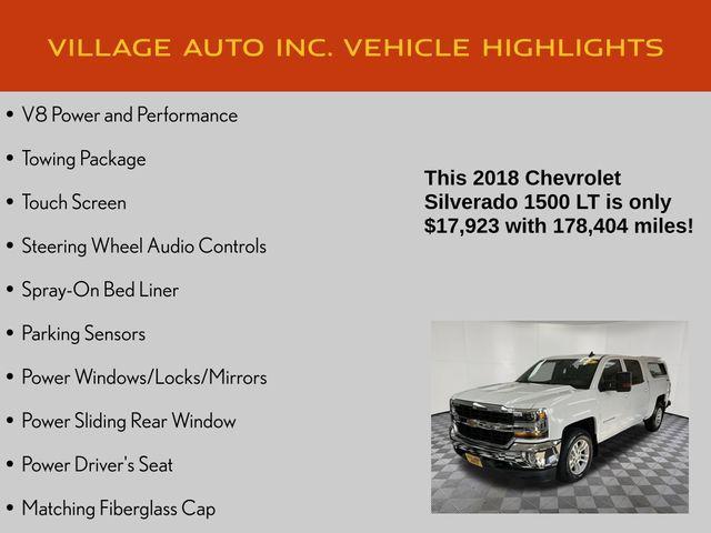used 2018 Chevrolet Silverado 1500 car, priced at $17,923