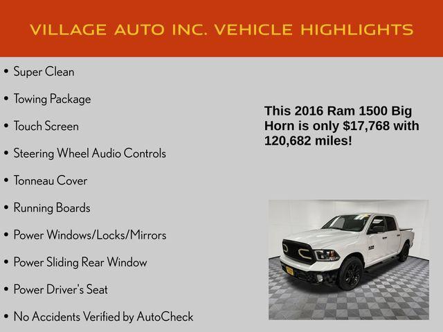 used 2016 Ram 1500 car, priced at $17,768
