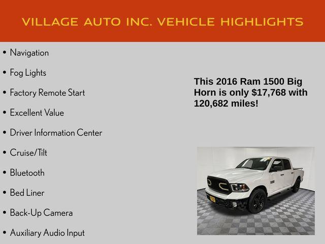 used 2016 Ram 1500 car, priced at $17,768
