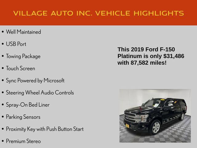 used 2019 Ford F-150 car, priced at $31,486