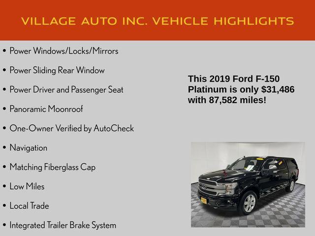 used 2019 Ford F-150 car, priced at $31,486