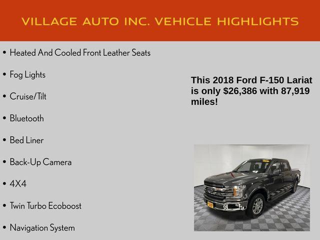 used 2018 Ford F-150 car, priced at $26,785