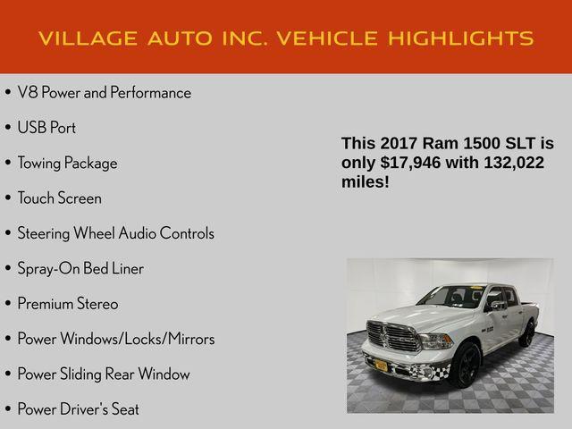used 2017 Ram 1500 car, priced at $17,946