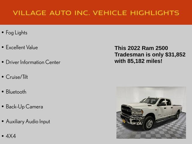 used 2022 Ram 2500 car, priced at $31,852