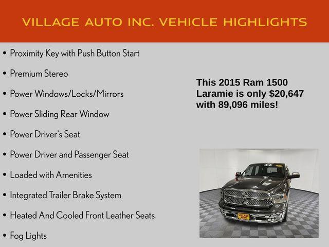 used 2015 Ram 1500 car, priced at $20,647