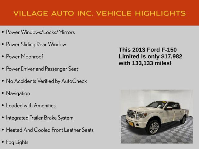 used 2013 Ford F-150 car, priced at $17,982