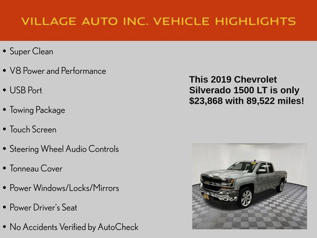 used 2019 Chevrolet Silverado 1500 LD car, priced at $23,868