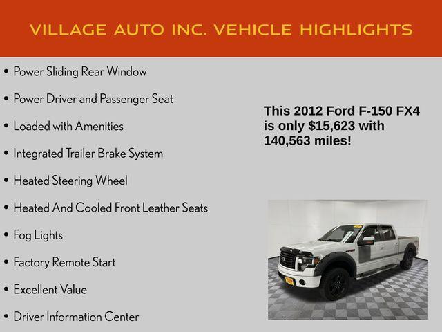 used 2012 Ford F-150 car, priced at $16,022