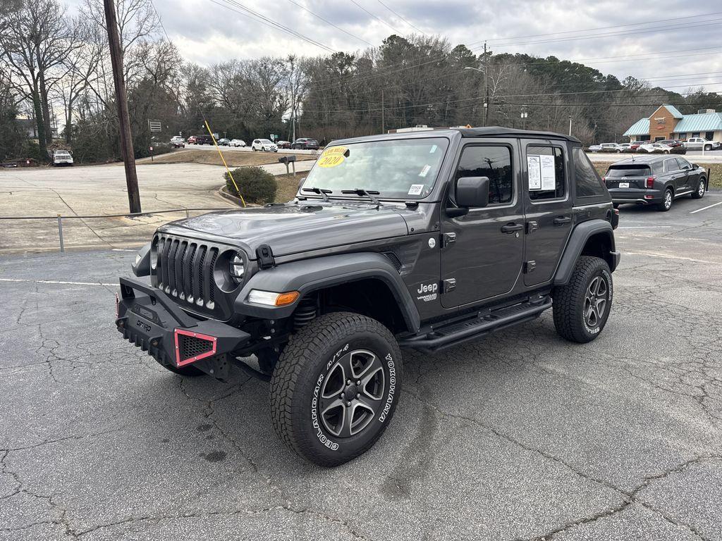 used 2020 Jeep Wrangler Unlimited car, priced at $25,058