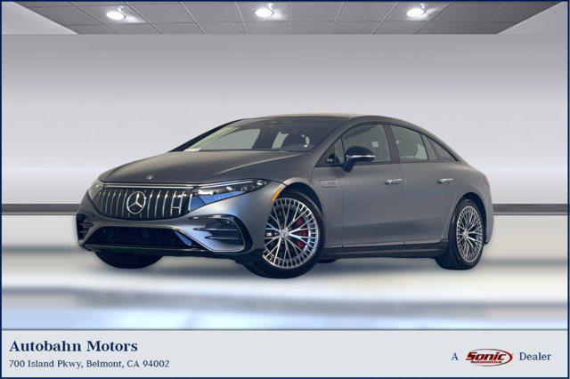 used 2023 Mercedes-Benz AMG EQS car, priced at $62,498