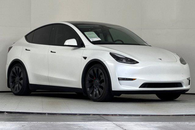 used 2021 Tesla Model Y car, priced at $27,888