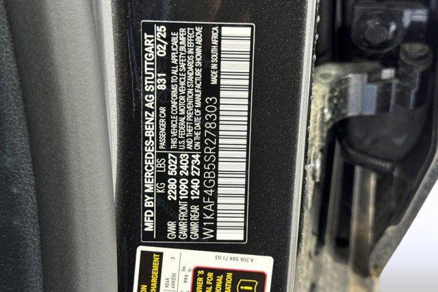 new 2025 Mercedes-Benz C-Class car, priced at $51,305