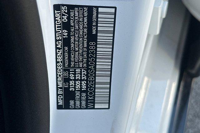 new 2025 Mercedes-Benz EQS 450 car, priced at $109,335