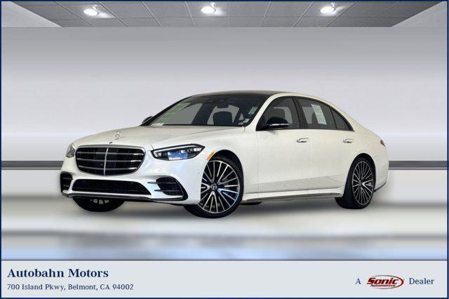 used 2023 Mercedes-Benz S-Class car, priced at $77,999