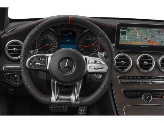 used 2021 Mercedes-Benz AMG C 43 car, priced at $42,999