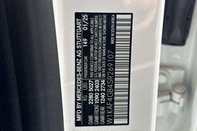 new 2025 Mercedes-Benz C-Class car, priced at $51,830