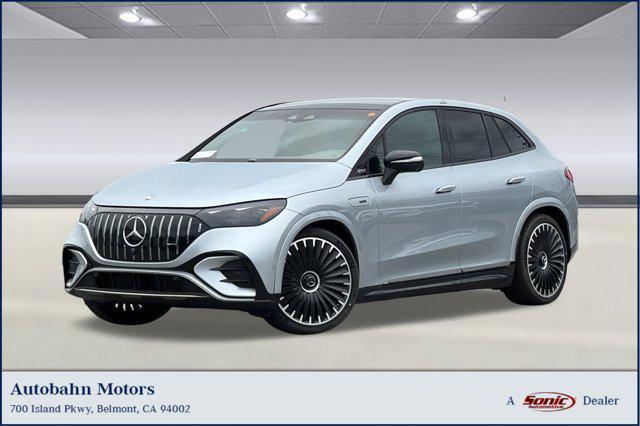 new 2025 Mercedes-Benz AMG EQE car, priced at $118,260